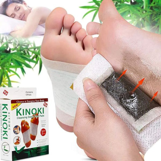 Parches Desintoxicantes Kinoki® -Caja x 10und- INGREDIENTES 100% NATURALES